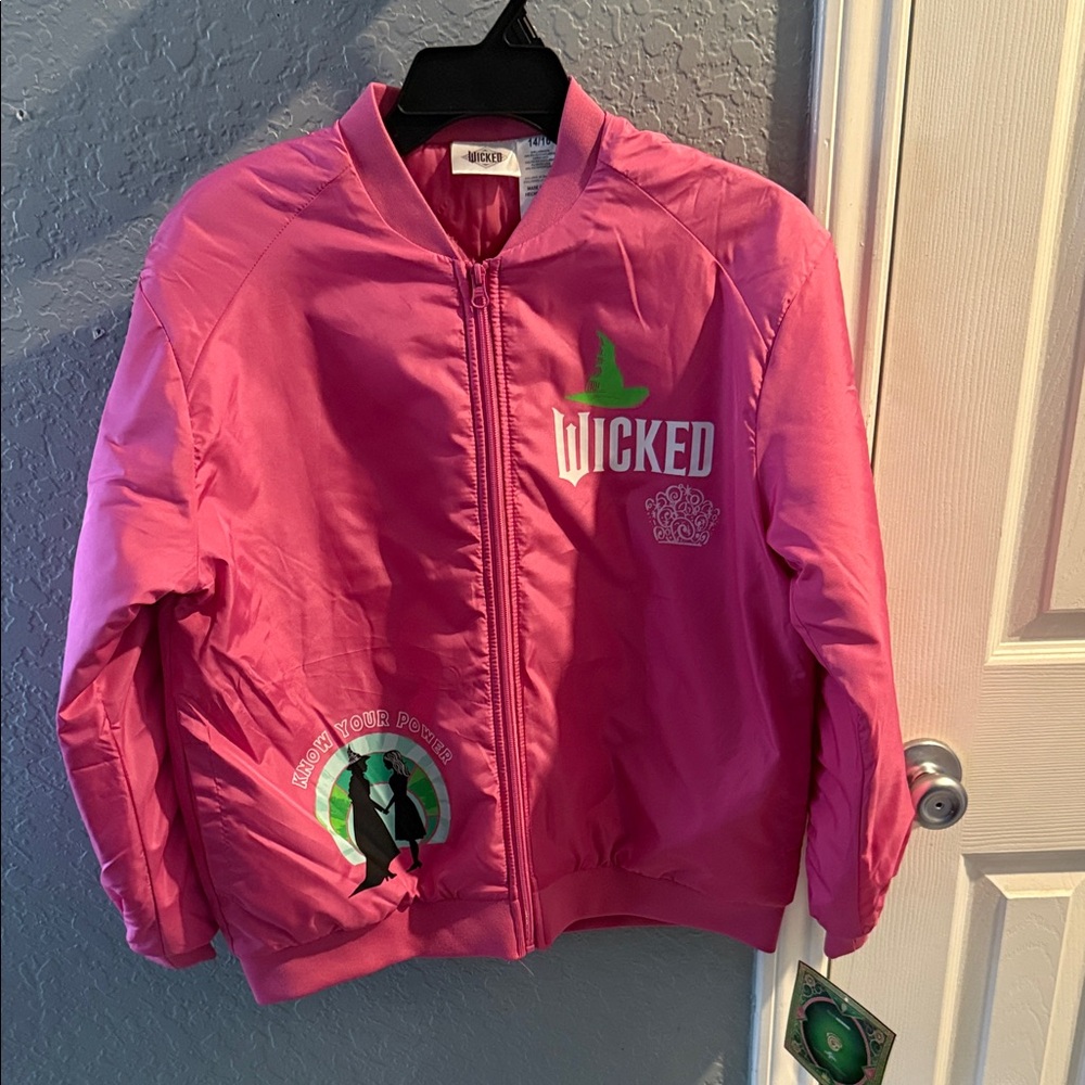 Wicked Pink Kids Puffer Jacket